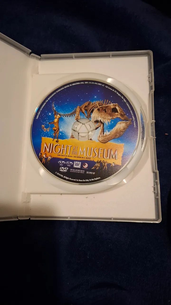 Uma Noite no Museu 1 e 2 - DVD 2 Discos - Foto 2