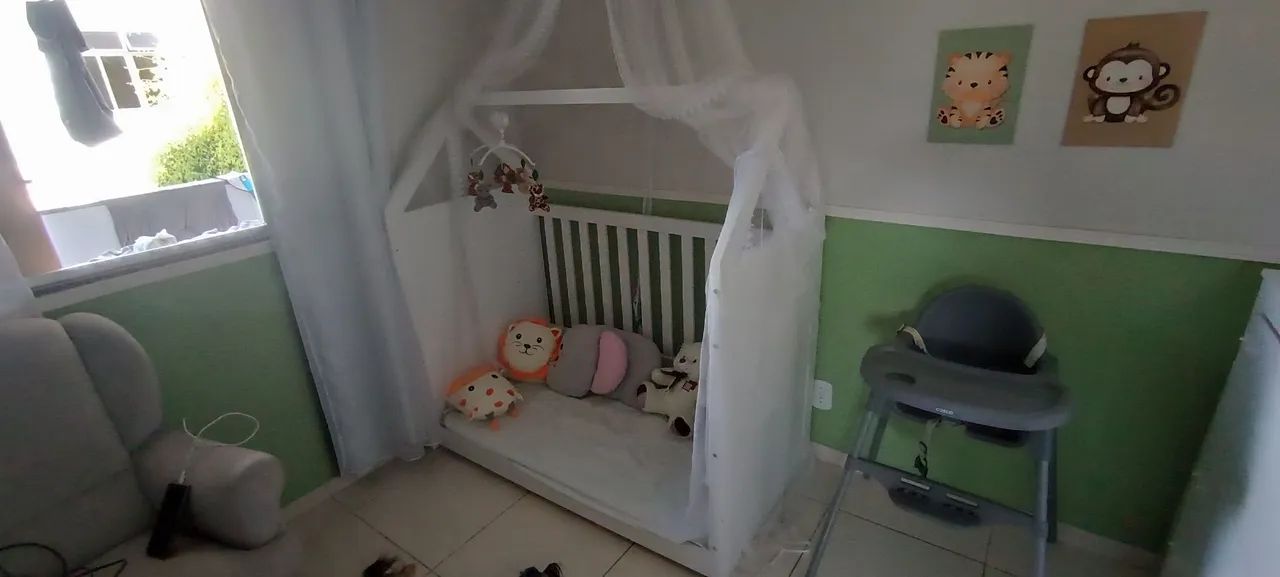 Vendo Berço Montessoriano com colchão e protetor 