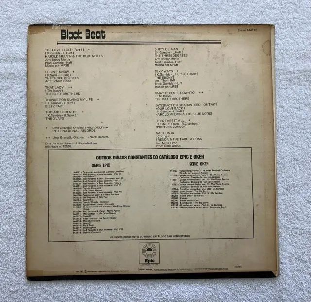 Disco de Vinil Black Beat Vol I - Diversos - Foto 2