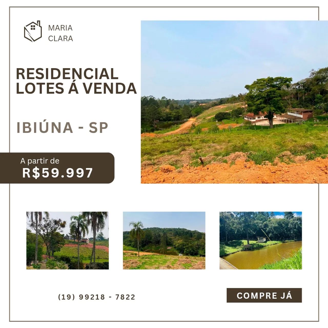 PREÇO IMBATÍVEL NO BAIRRO LAGEADINHO! A partir de R$ 59.997,00 à vista!