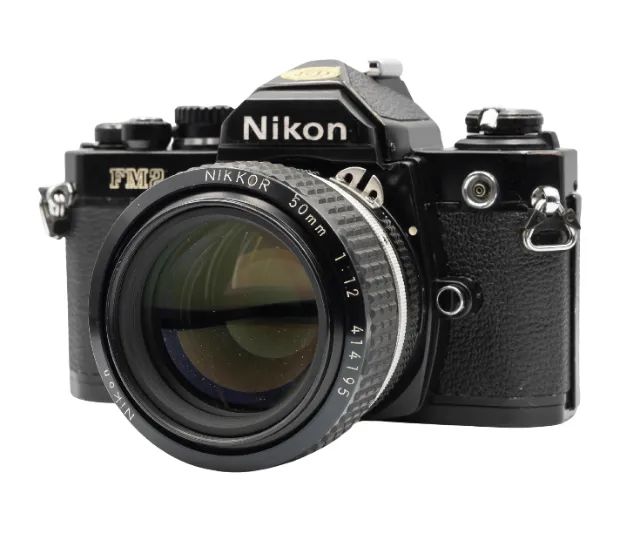 ニコン Nikon New FM2 ブラック 50mm F1.8セット Nikon ニコン FM2 ブラック + NIKKOR 50mm F1.8 Nikon FM2 with Nikon