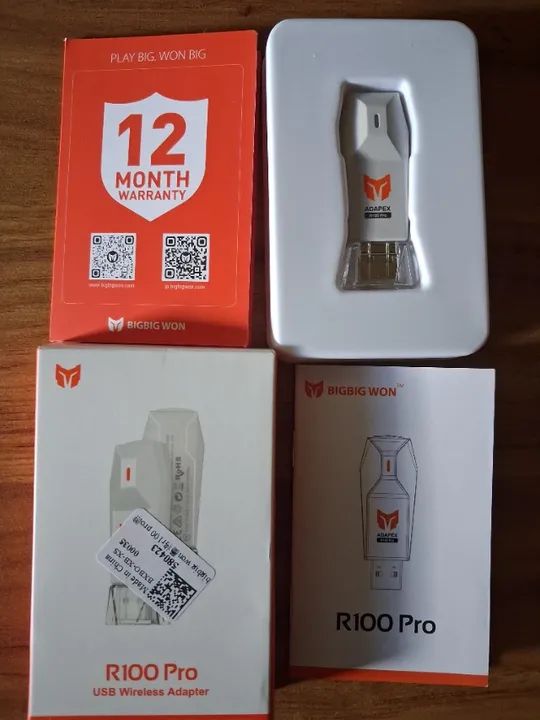 Adaptador R100 Pro P/ Ps5 Xbox Ps4 Switch Pc Bluetooth - Foto 2