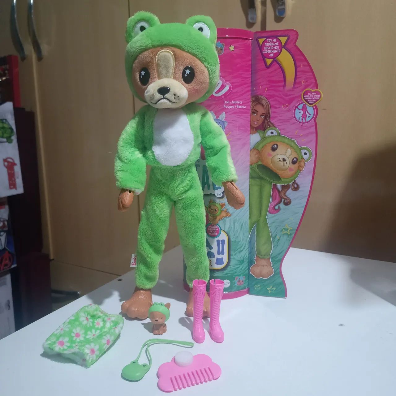 Boneca Barbie Cutie Reveal - Sapinho