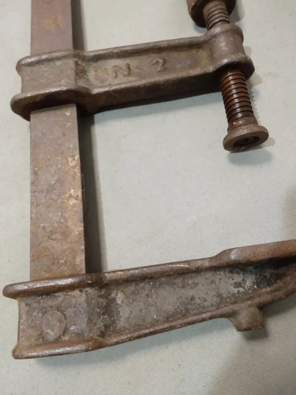 Grampo Sargento p/ Marcineiro - Antigo - Foto 2