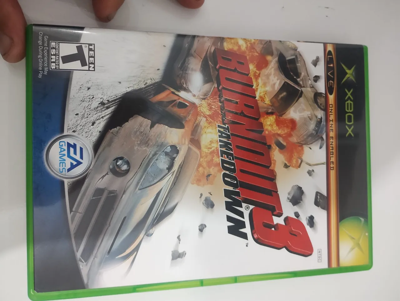 Burnout 3: Xbox clássico original completo