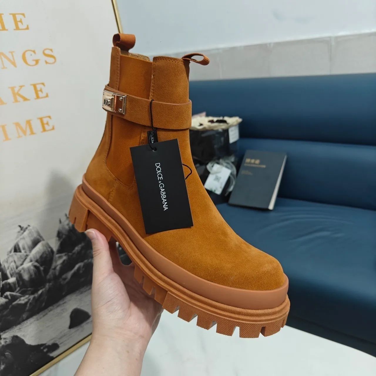 Bota Masculina Tratorada D&G  - Foto 5
