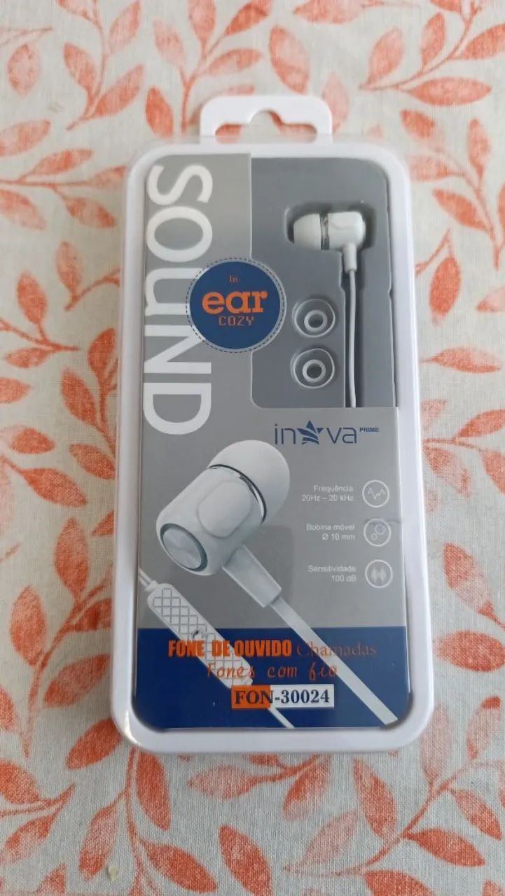 Fone de Ouvido Inova Prime - Conforto e Qualidade!