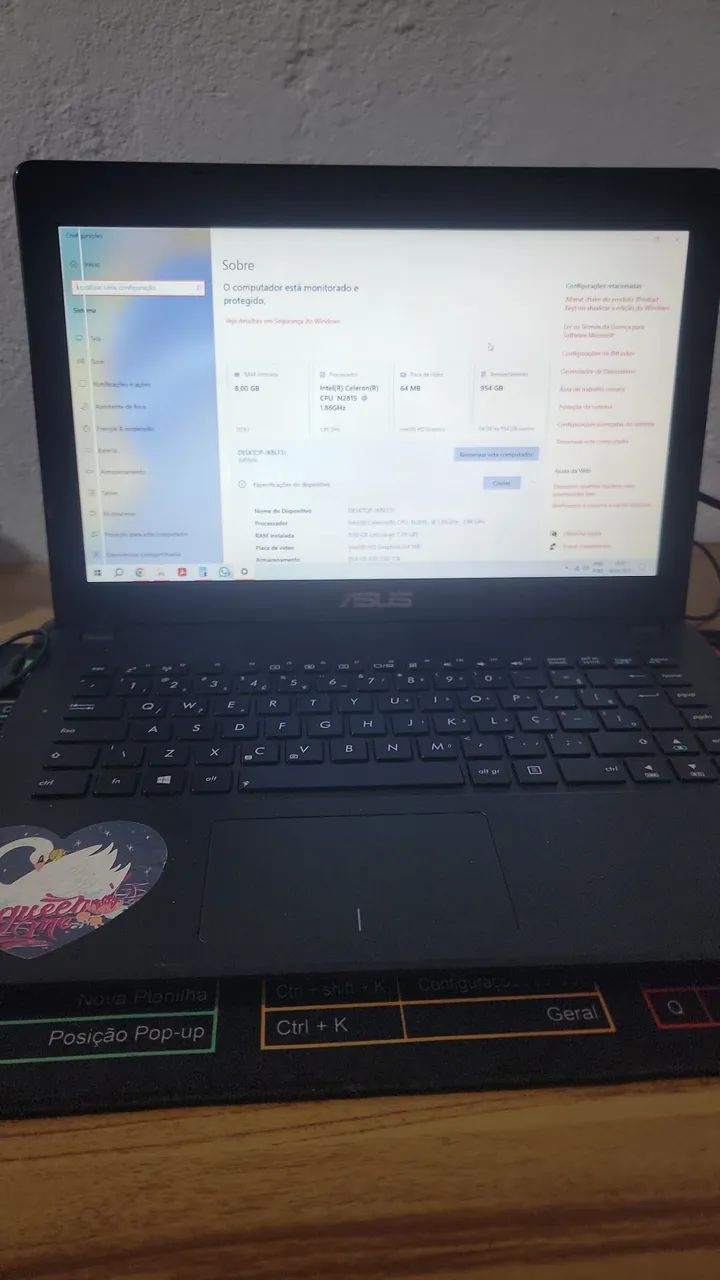 Notebook ASUS 14 polegadas - Foto 3