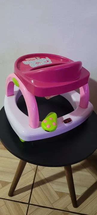 Andador para boneca Anda neneda Cotiplás  antigo e raro precisa de reparo 