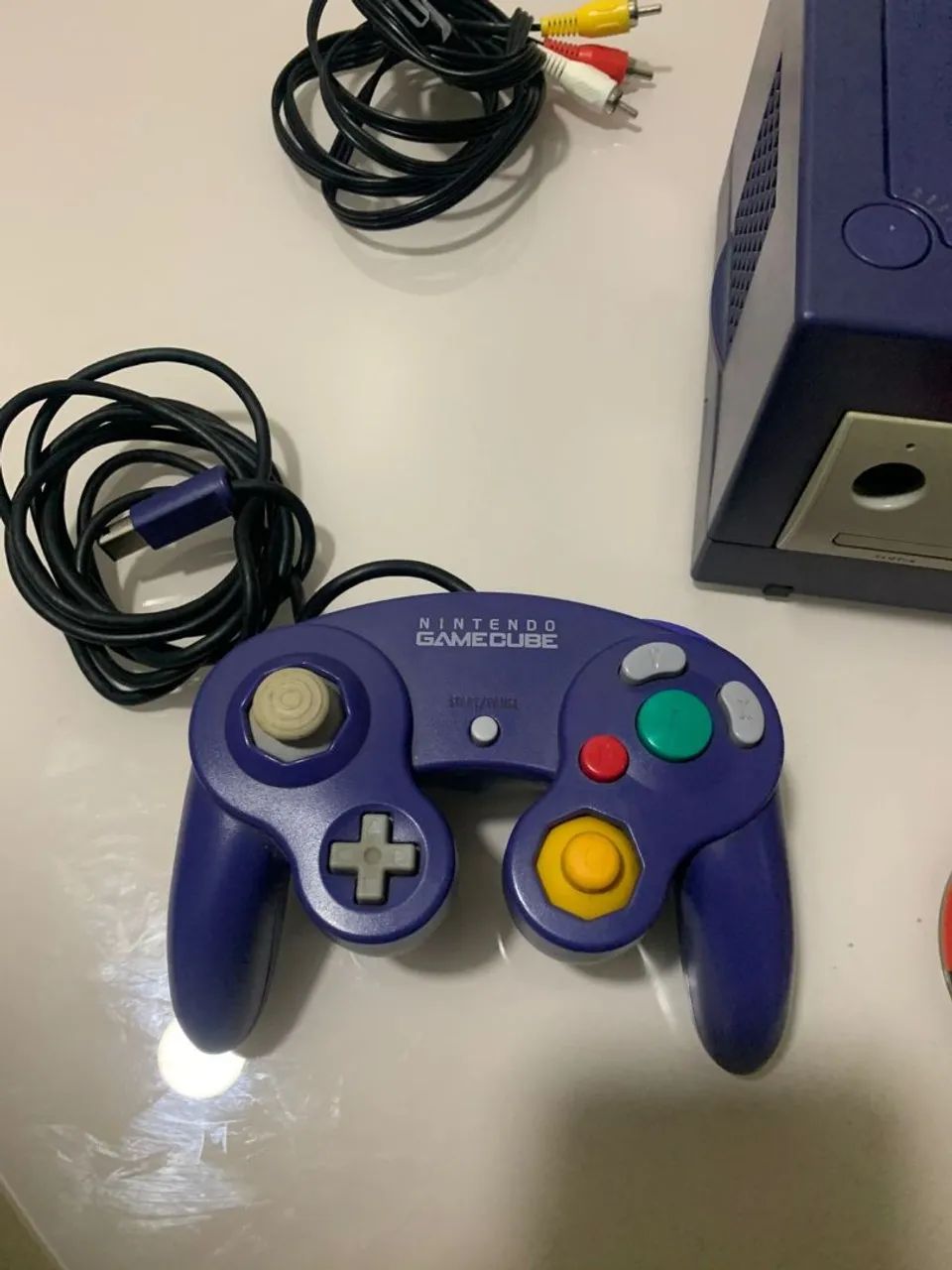 Nintendo Game Cube impecável e completo + Jogo - Foto 2