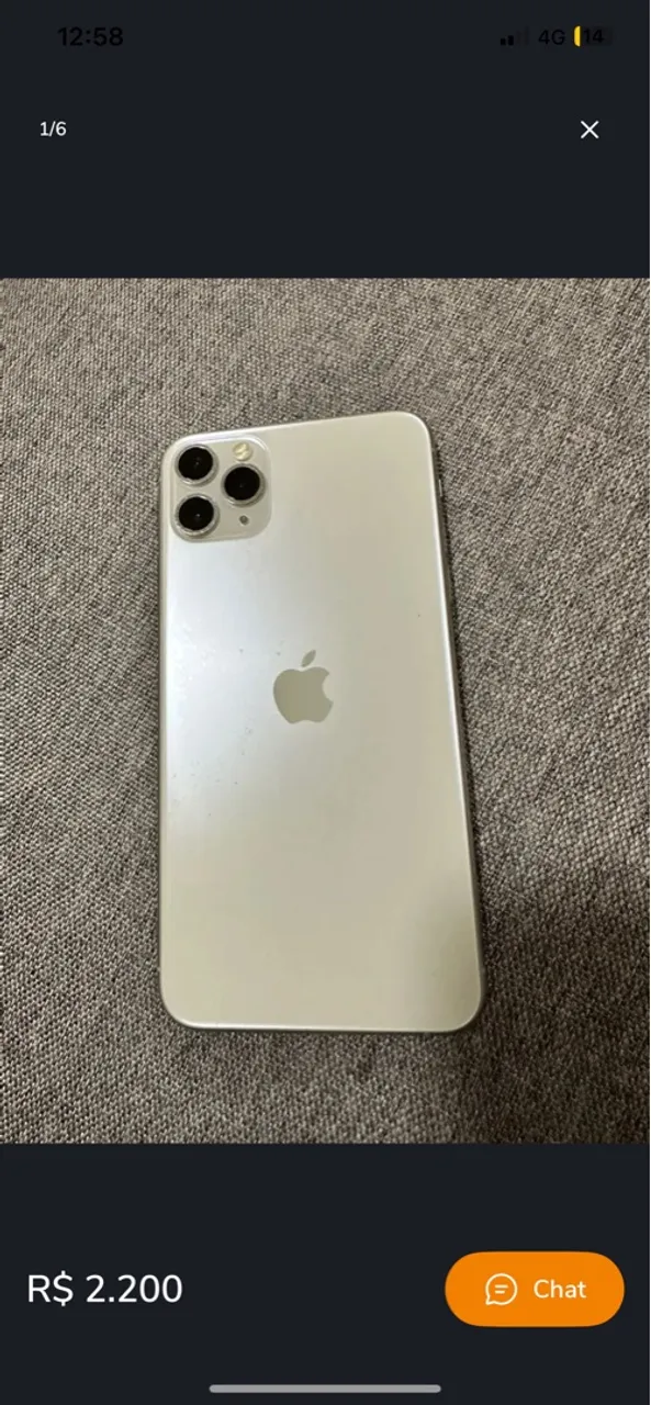 Novo iPhone 11 Pro Max Só venda