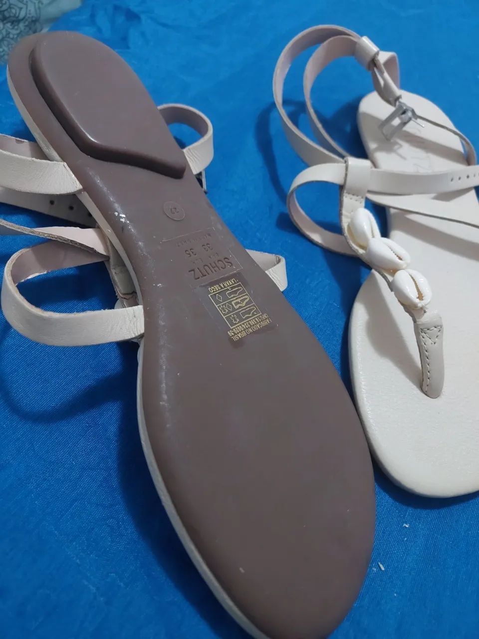 Par de sandálias shutz ( número 33) nova!  - Foto 2