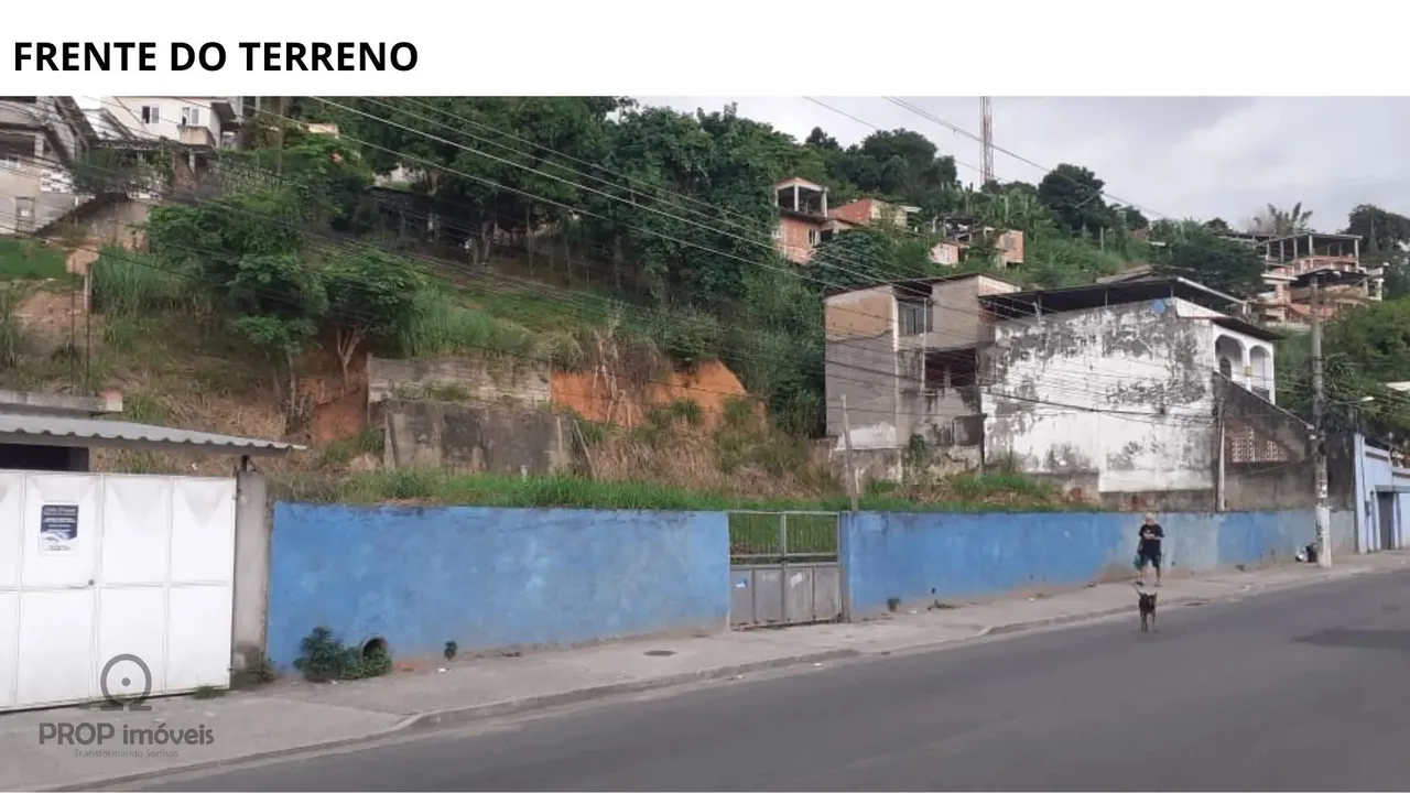 Excelente terreno com área de 1200 metros quadrados em Austin - Nova Iguaçu - RJ