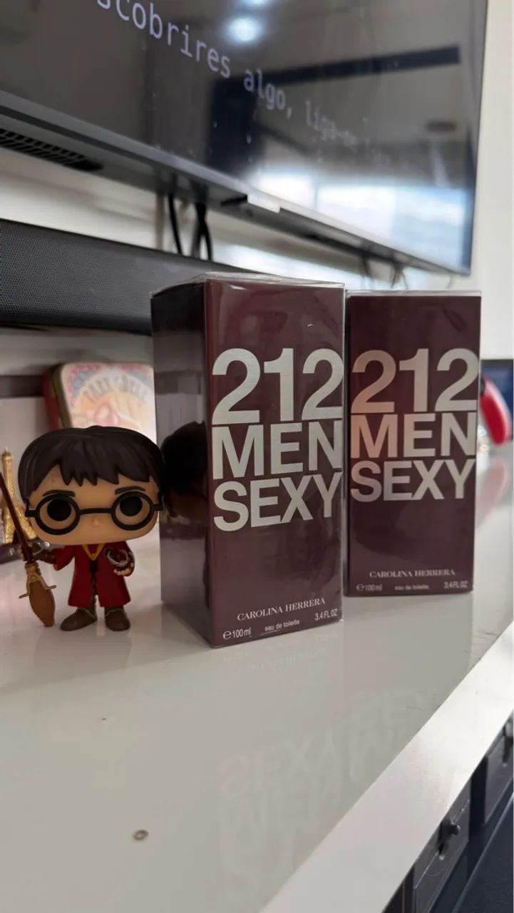 Carolina Herrera 212 MEN Sexy EDT 100ml Masculino Perfume ORIGINAL - Somos Loja