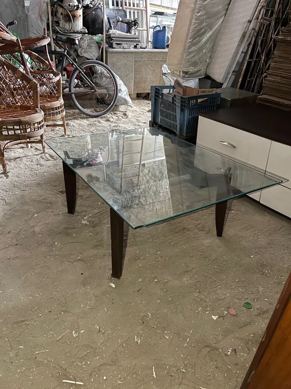 Mesa de centro de vidro  - Foto 4