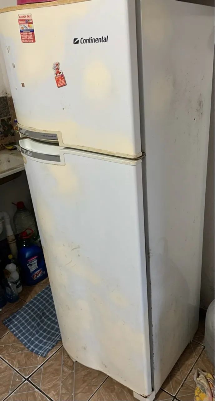 Geladeira Continental Duplex Usada - Foto 2