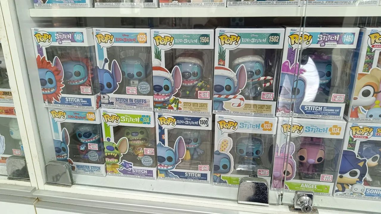 Funko Pop! Stitch - Coleção Completa