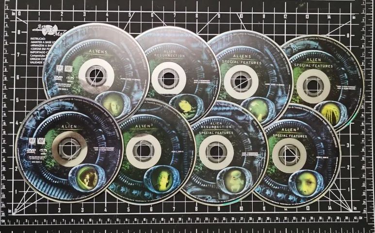 Box DVD's Alien Quadrilogia64313037532289122