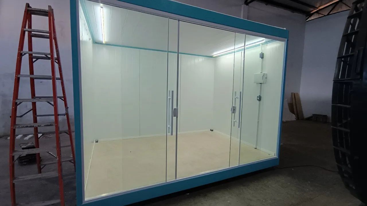 Módulos Container Habitáveis para Quiosques, Escritórios Fixos ou Móveis em Carretas - THT - Foto 4