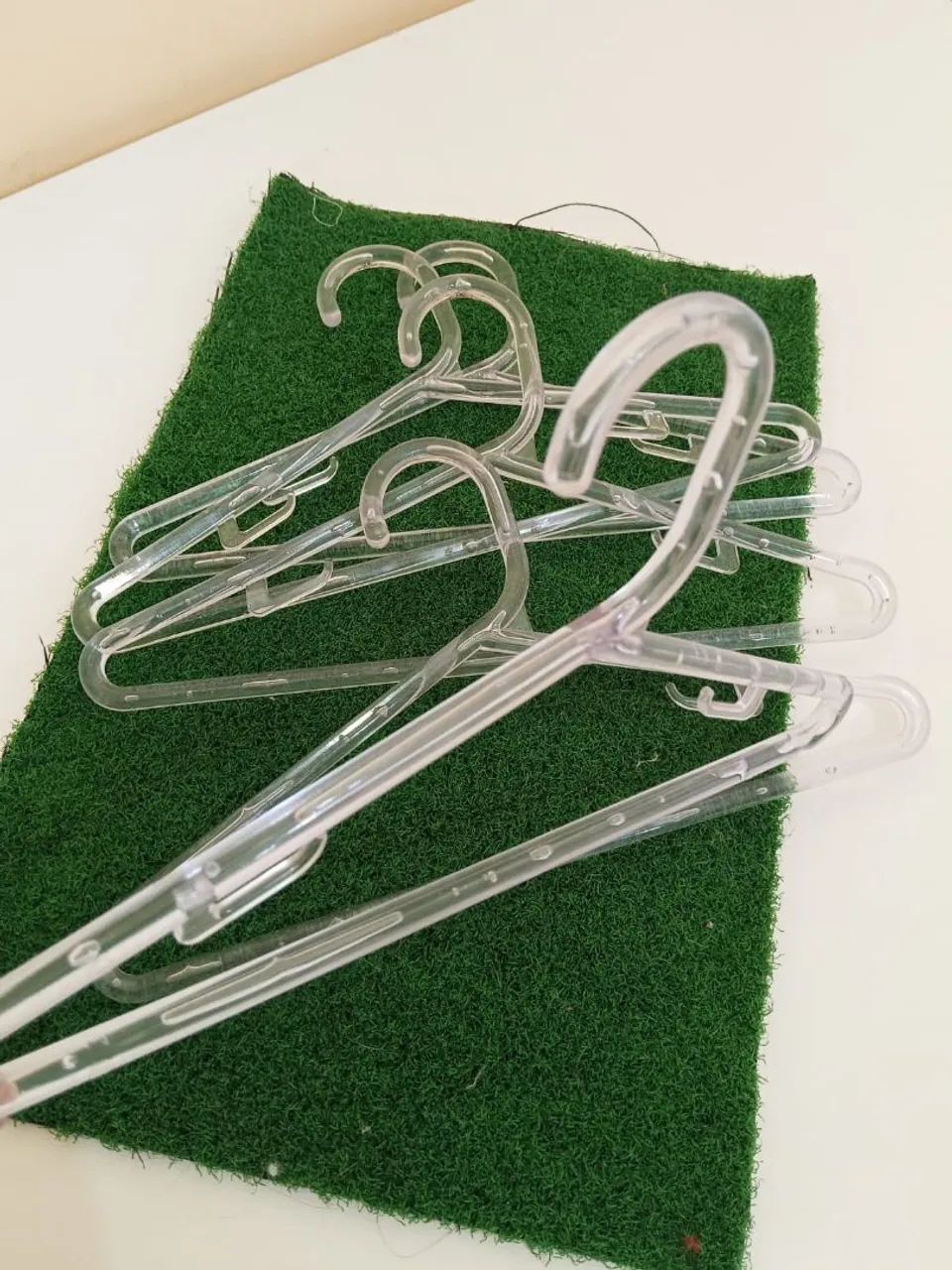 50 Cabides em Acrílico Transparente Infantil  - Foto 3