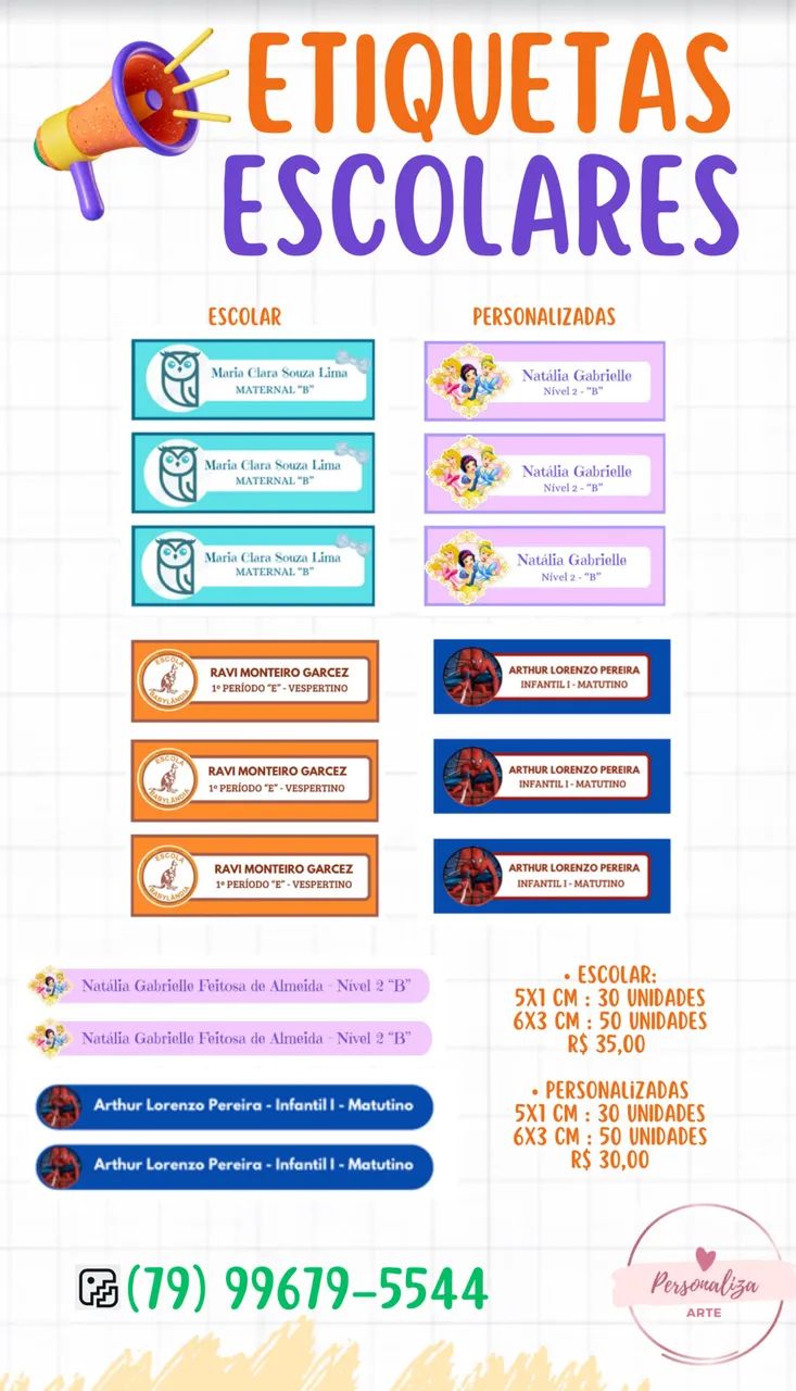 Etiquetas escolares64872027248771120