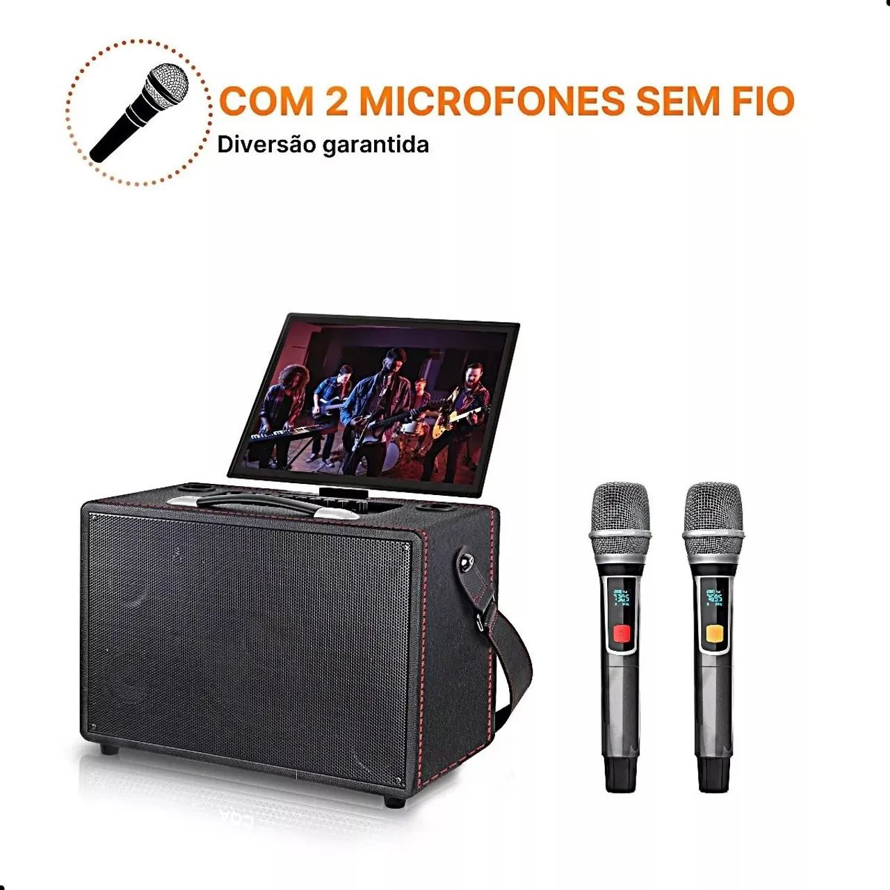 Caixa de Som Bluetooh com Display de Video Inova Tpm-12314 - Foto 4