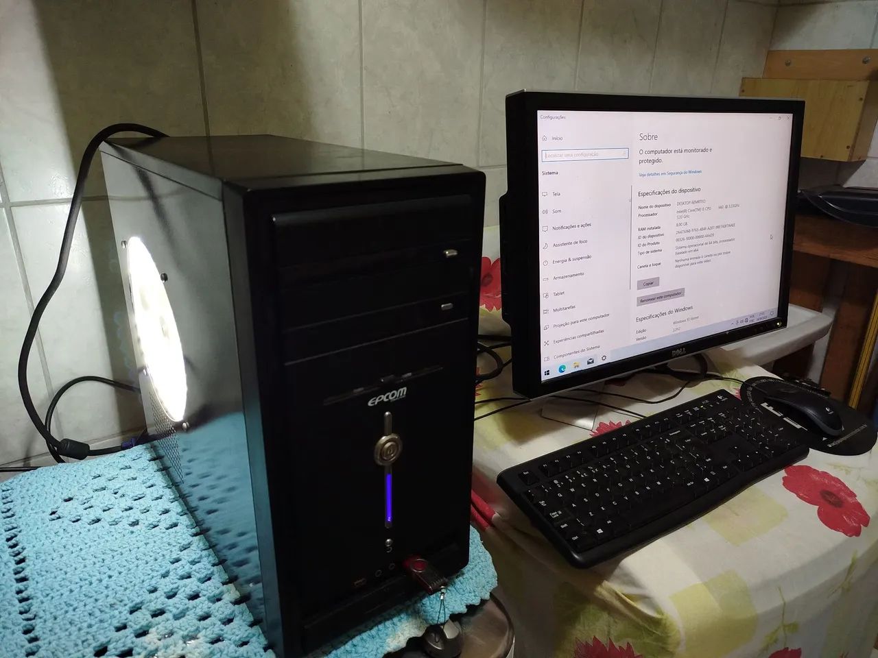COMPUTADOR i5, 8GB, SSD E PLACA DE VIDEO