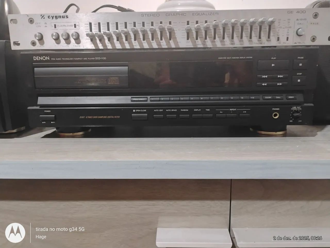 Professional CD player DENON DCD-113064595544987009120