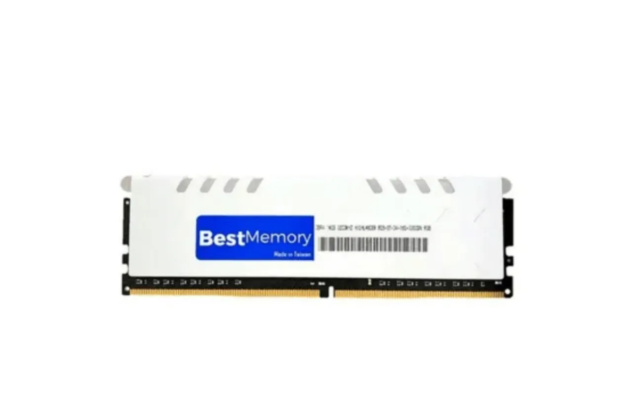 2 Memória Best Memory, RGB, 8GB, 3000MHz, DDR4, White