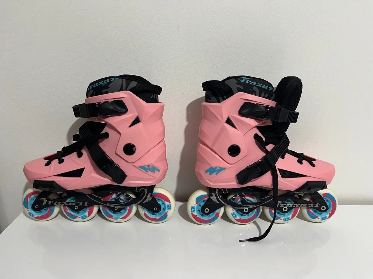 PATINS REVOLT ROSE - 80MM ABEC-9 - Foto 3