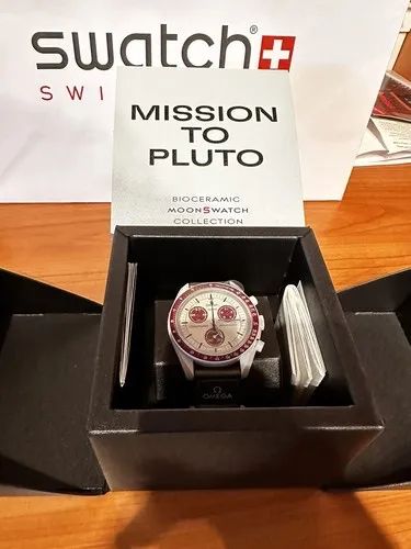 Relógio Swatch x Omega Moonswatch - Mission to Pluto - Acessórios