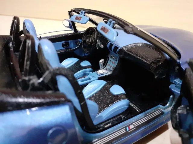 Miniatura Bmw Z3 M Roadster 1996 1/18 Burago - Hobbies e coleções