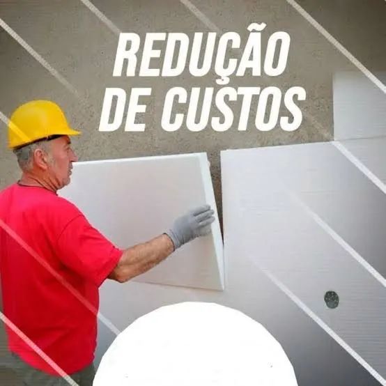 Reboco com E.P.S.  #isopor - Foto 3