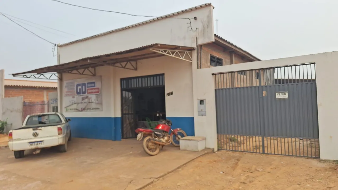 Venda ponto comercial com casa.
