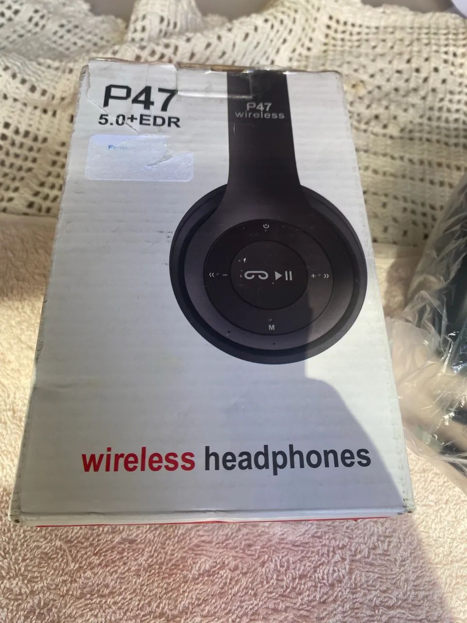 Fone Bluetooth Wireless Micro Sd Card P2 Mp3 Aux Fm Celular - Foto 3