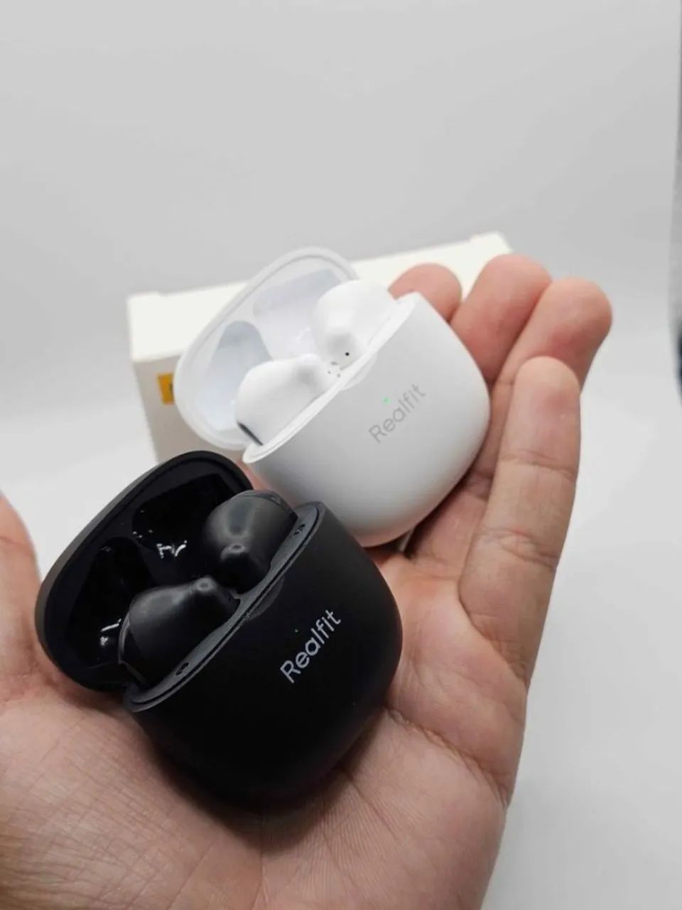 Fone De Ouvido Sem Fio Realfit F1 Tws Bluetooth 5.3 Com Microfone Touch - Foto 5