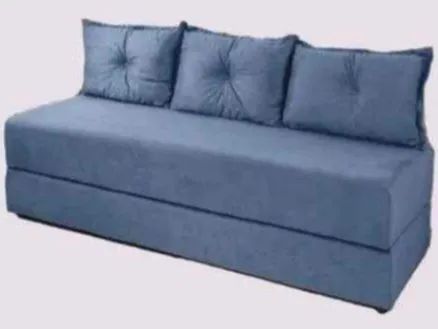 Sofá Cama 3 Lugares Marrom Confortável e Prático - Foto 3