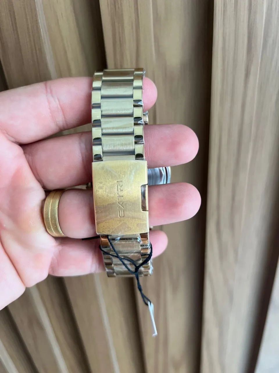 Relógio extri masculino com caixa  - Foto 2