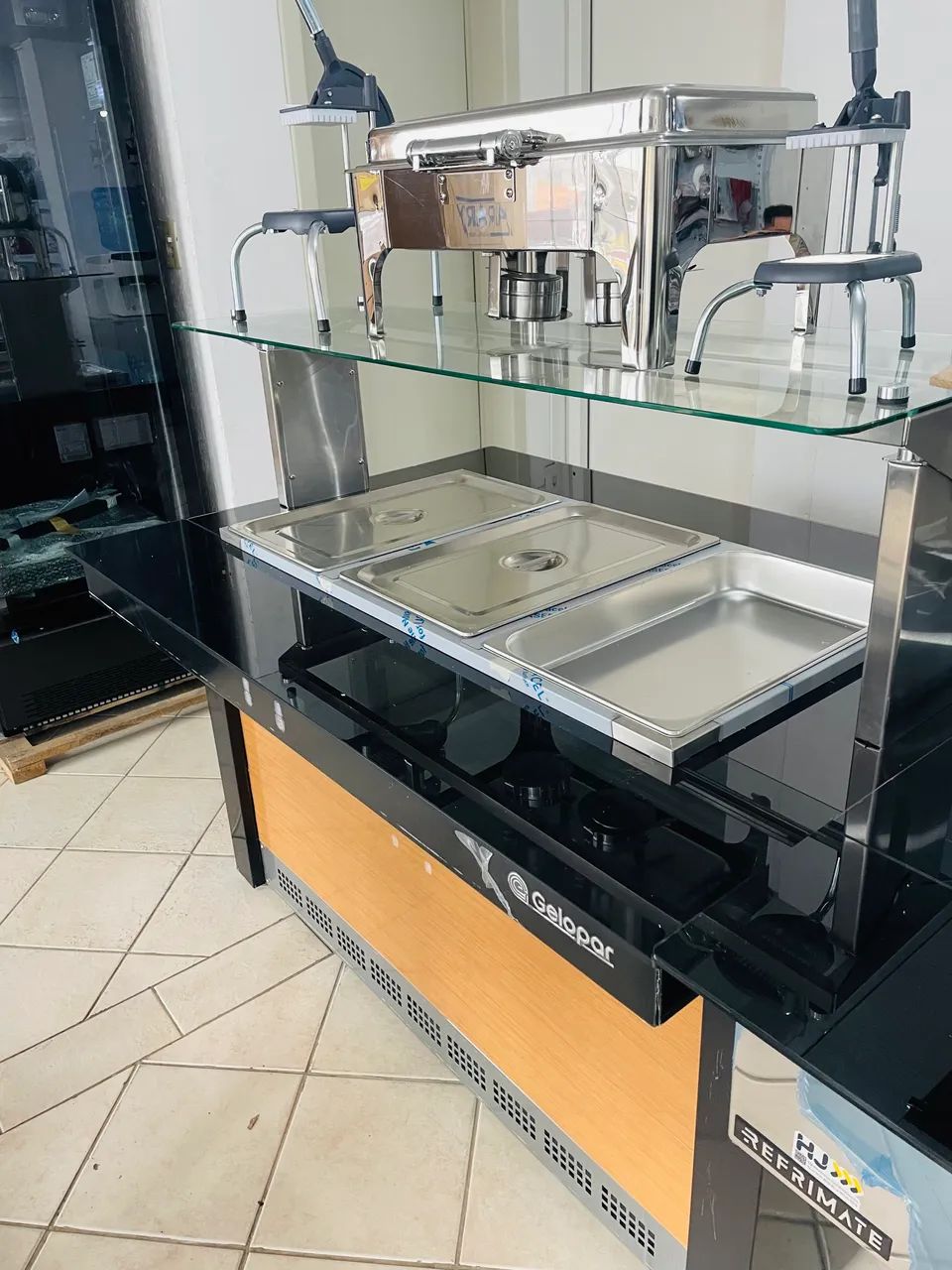 MB Buffet refrigerado 6 Cubas Gelopar 