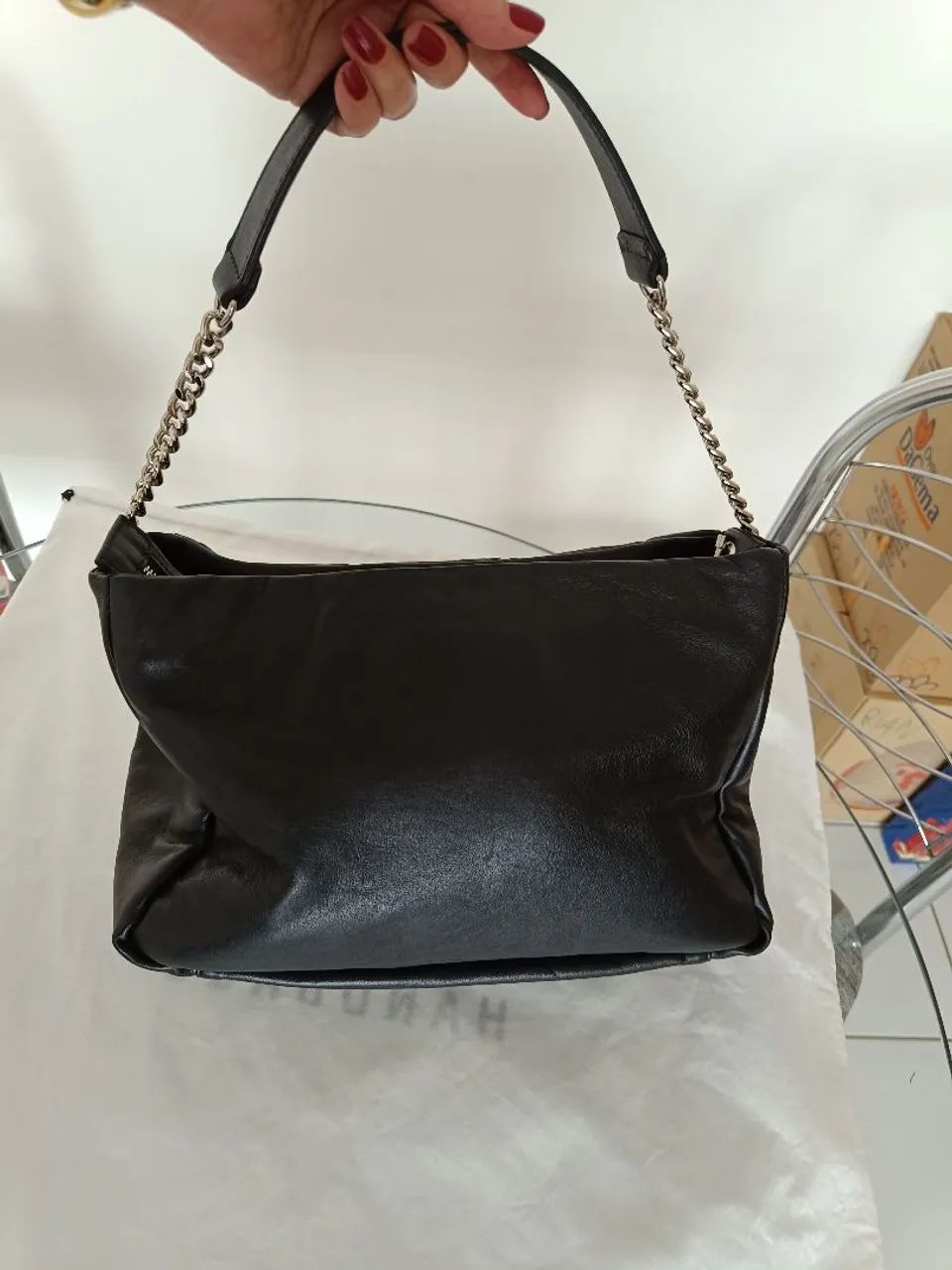 Bolsa Arezzo original couro legítimo  - Foto 2