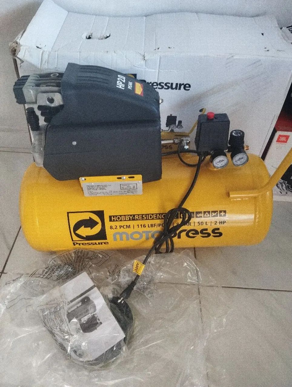 Compressor 50L pressure 