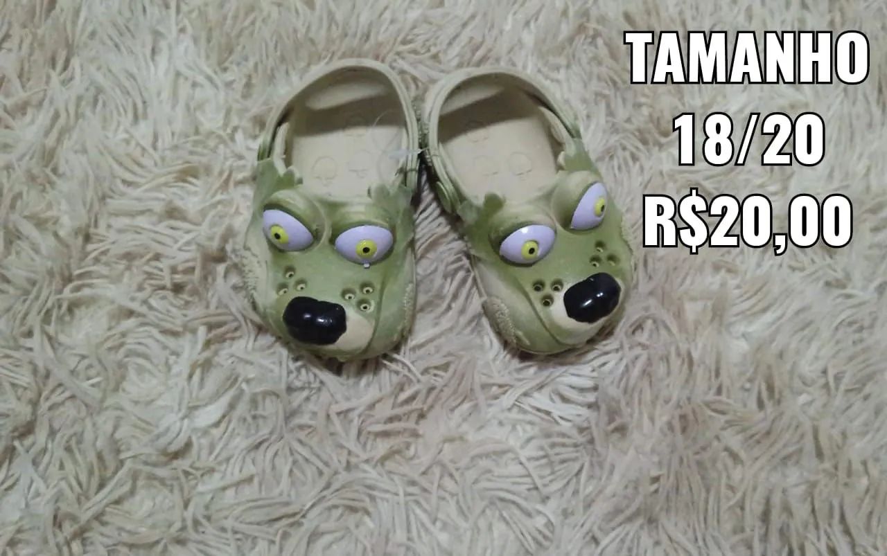 Crocks infantil 
