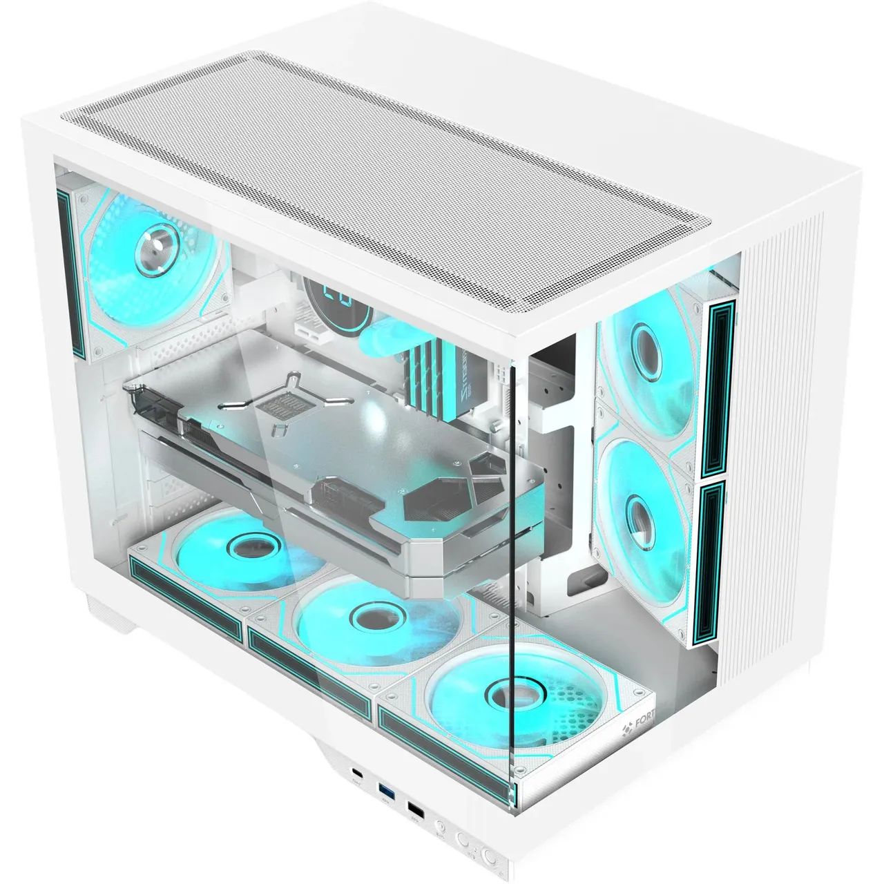 Gabinete Gamer aquário Clarity max