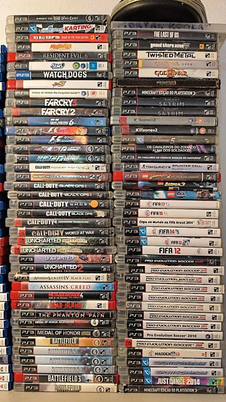 Jogos originais de ps3