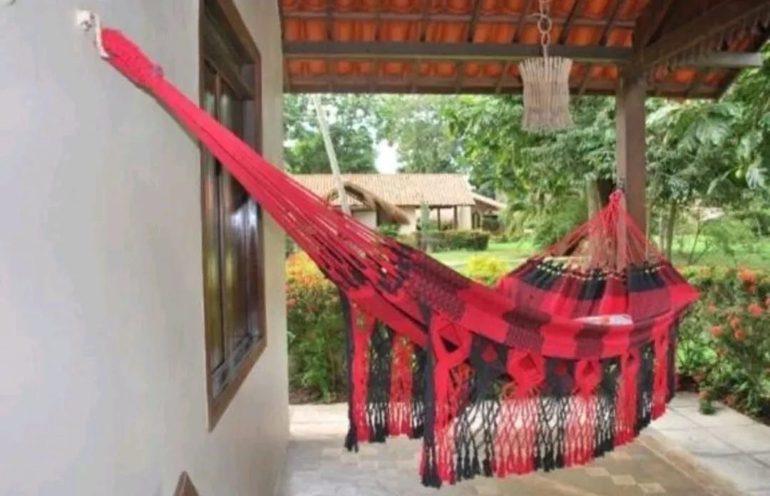 Rede super king, suporta ate 320kg, 100% algodão  - Foto 5