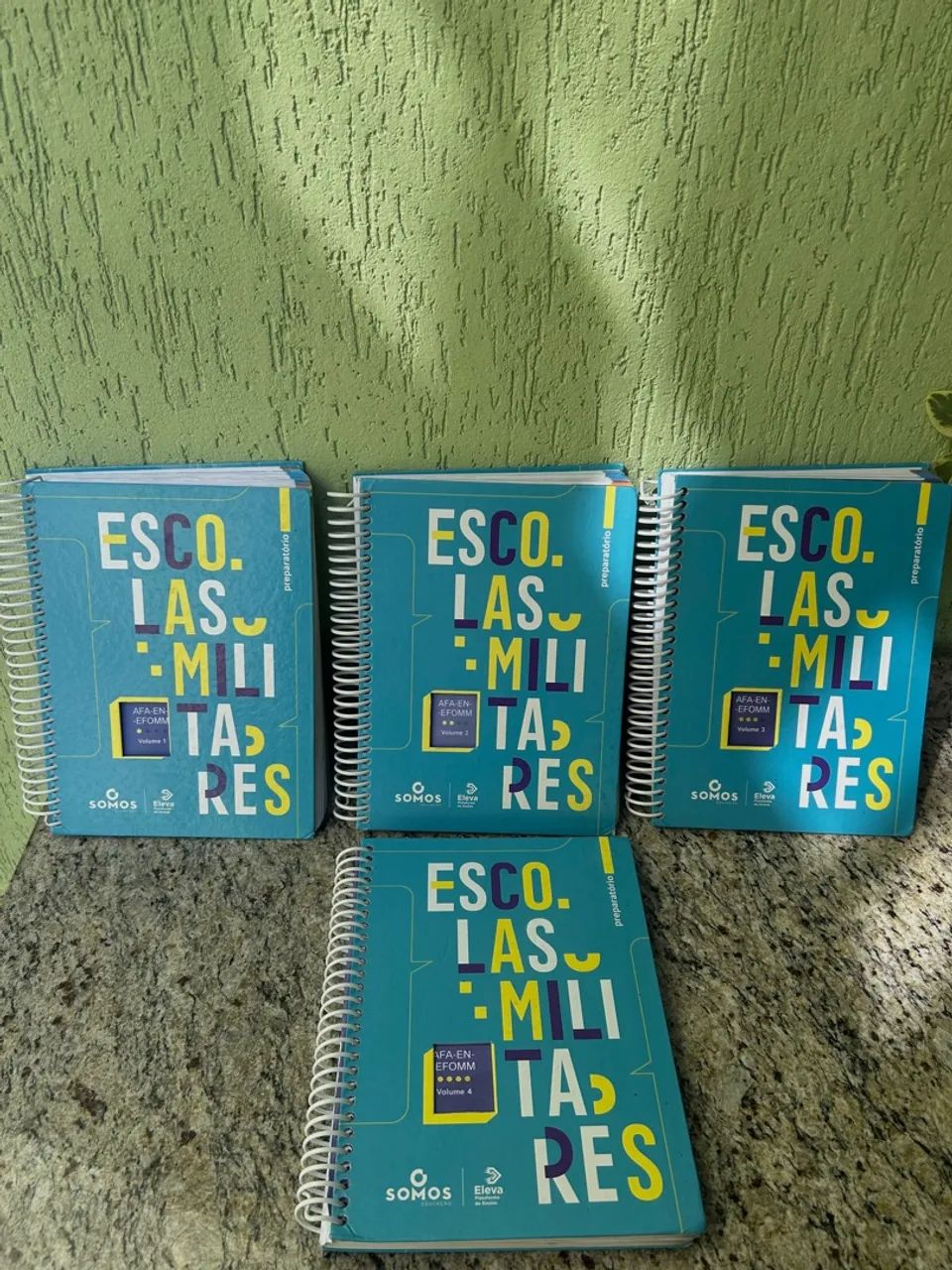 Livros Eleva/Elite ,curso AFA/EN/EFOOM