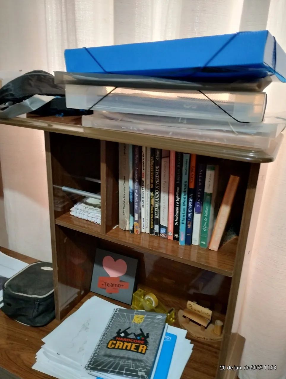 Escrivaninha Compacta com Prateleiras - Foto 3