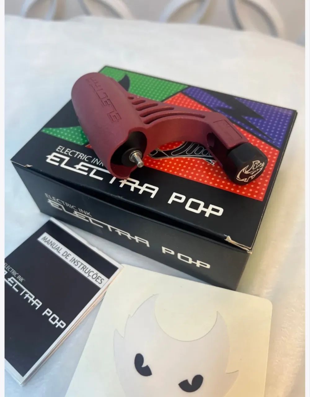 Máquina de tatuagem Electra pop Electric Ink impecável  - Foto 3