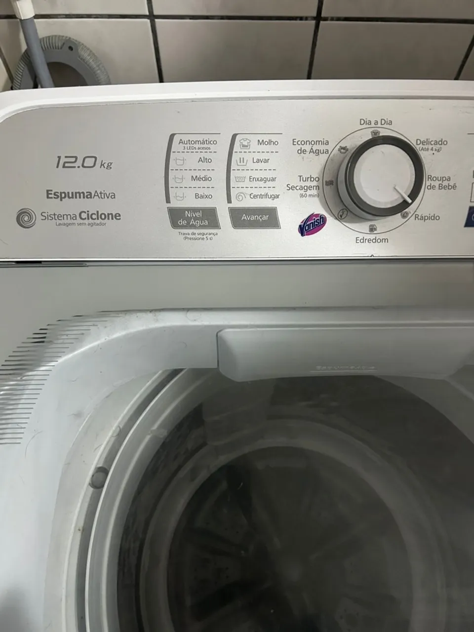 Máquina de Lavar 12kg Espuma Ativa