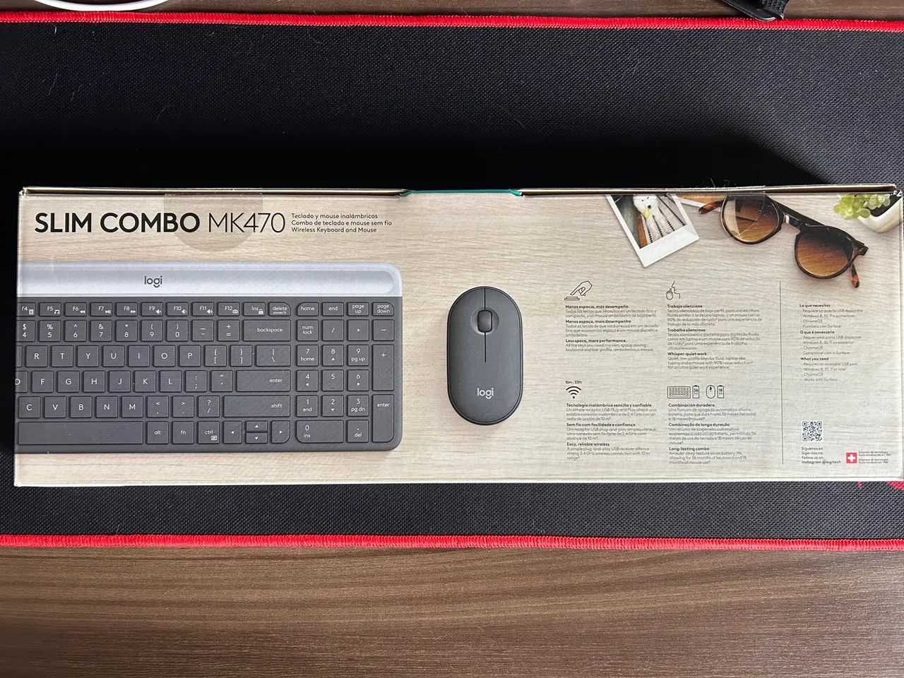 Combo Teclado e Mouse sem fio Logitech MK470 - Foto 2